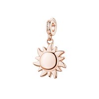 Charm Rosato Dame Storie in Silber RZ269